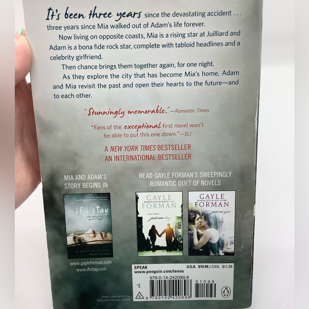 If I Stay Books and Movie Bundle YA Novels with DVD 🎬📚 - Picture 4 of 6
